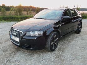 Audi A3 sprzedam czarny 5-drzwiowy diesel ABS ASR EDS ESP z małym przebiegiem nieuszkodzony Bydgoszcz