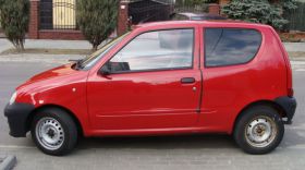Fiat Seicento VAN 1.1 l MPI na gaz z małym przebiegiem 7500 PLN cena do negocjacji Aleksandrów Łódzki