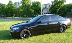 BMW 530 E60 Sedan sprzedam czarny diesel 60000 PLN cena do negocjacji Skórzana Środa Wielkopolska