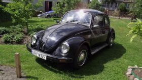 Volkswagen Garbus 1971 r sprzedam czarny 6500 PLN cena do negocjacji alufelgi benzyna Dęblin
