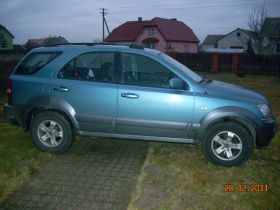 Kia Sorento 2003 r Terenowy sprzedam niebieski ABS 34000 PLN cena do negocjacji sprowadzony Skórzana